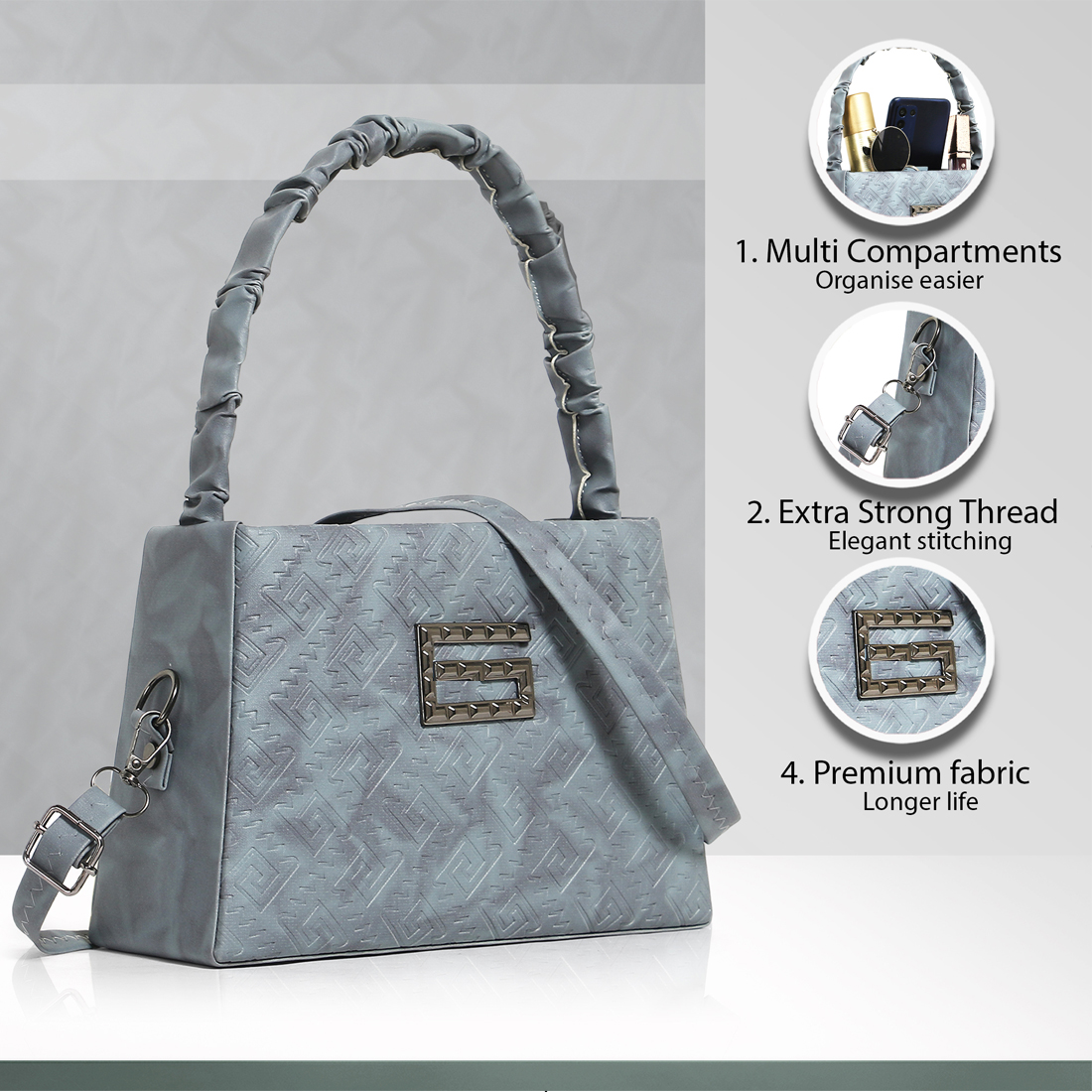 Sling G-Embosse Grey